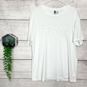 H&M Divided White GRIME Graphic Tee Men’s Size Large